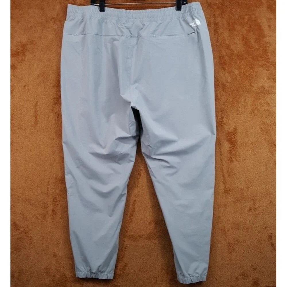THE NORTH FACE Track Pants Mens XXL Grey Tapered Leg Windbreaker WANDER